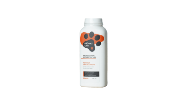 Protect line  Dry shampoo Anti-fleas-Ticks (Peach Scent)