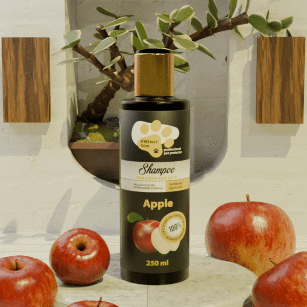 Protect line shampoo Anti fleas-Ticks (Apple scent)