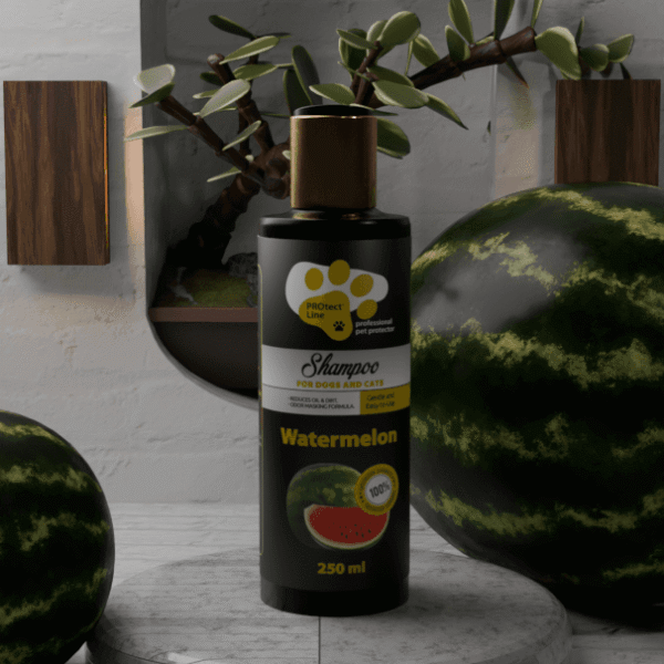 Protect line shampoo Anti fleas-Ticks (Watermelon scent)