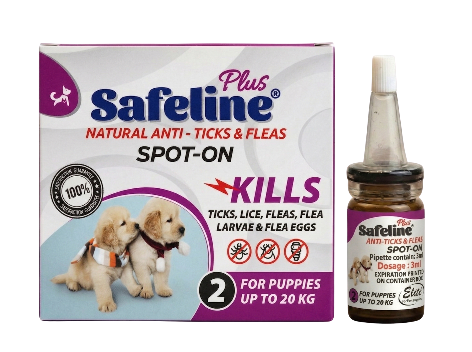 Untitled design (24) Safe Line spot on for puppies - الصورة 1