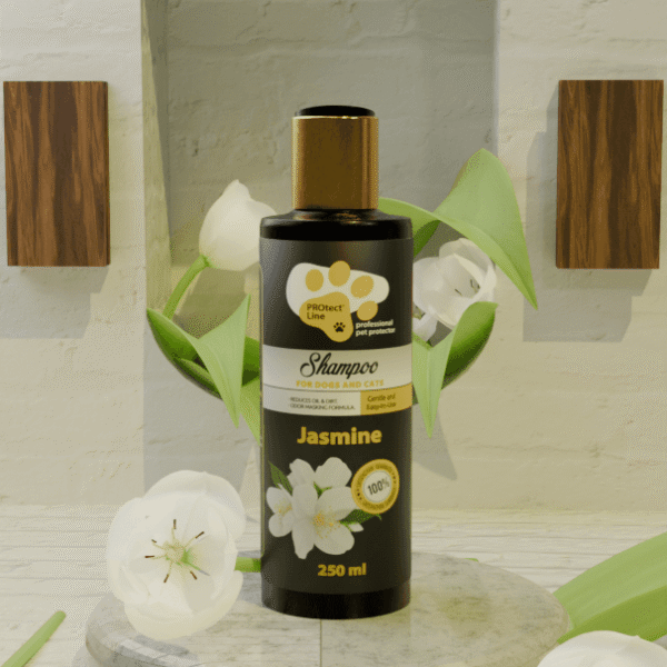 Protect line shampoo Anti fleas-Ticks (Jasmine scent)