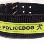 Dog collar size black