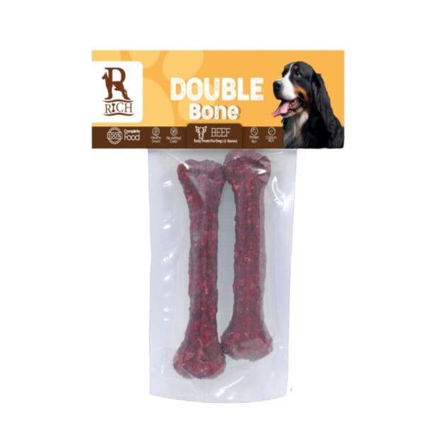 Bone-Shaped Treats – Beef Flavor