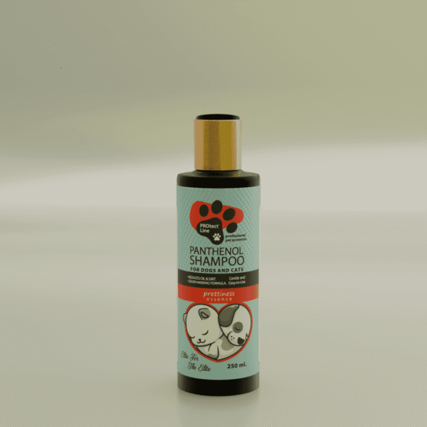 Protect line shampoo Panthenol Anti fleas-Ticks ( Feel Prettiness Scent)