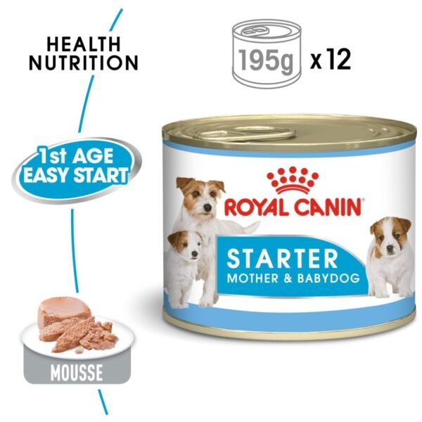 Royal Canin Starter Mousse M&B Dog 195 gm