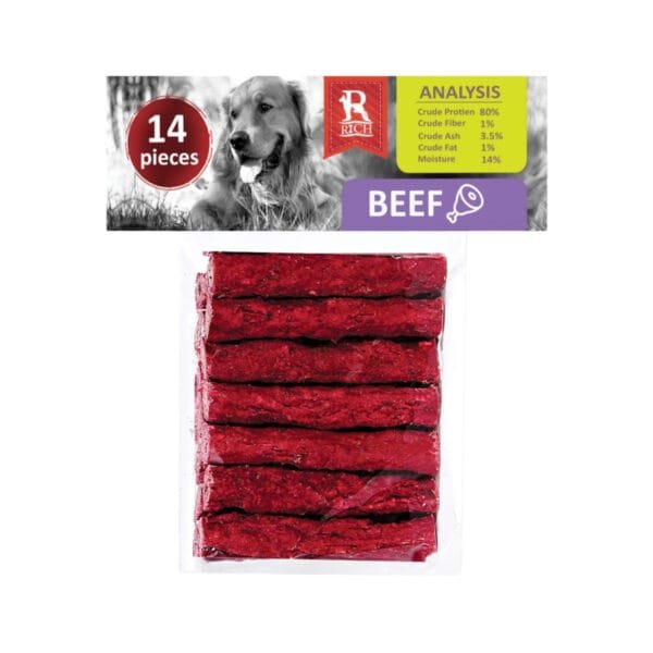 Rich Red Munchies ( Beef ) - 14 Sticks