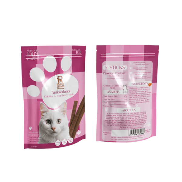 Rich Cat Sticks - Chicken & Cranberry 30gm
