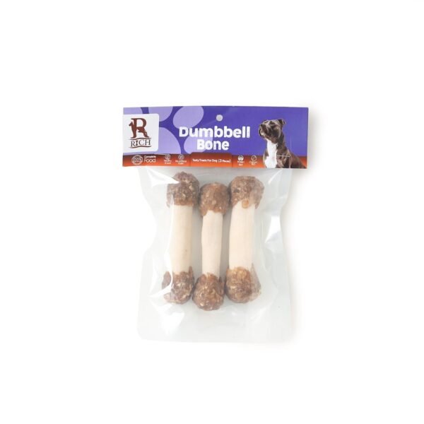 Rich Dumbell Bone Chicken 3Pcs