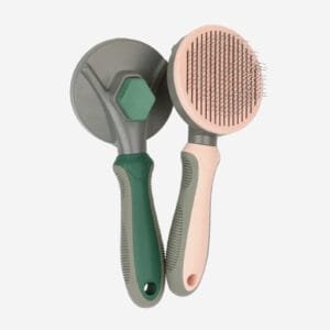 Pet button hair removal
