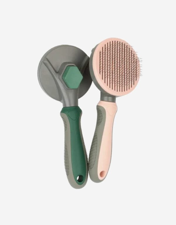 Pet button hair removal