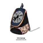 Pet canvas backpack