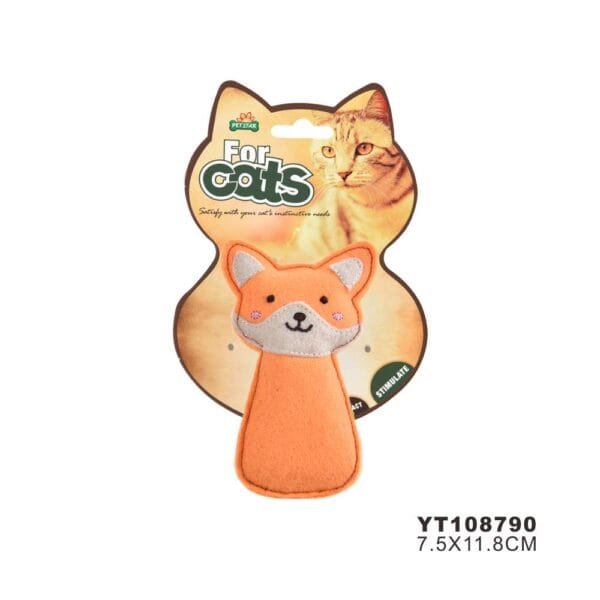 Plush cat toy