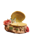 Shell & Rose Air-Driven Ornament