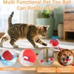 SwiftRoll: 360° Smart Interactive Pet Ball