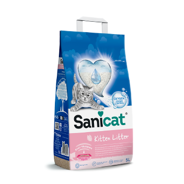 1_1773616283 Sanicat KITTEN Easy Training Litter - 5L - الصورة 1