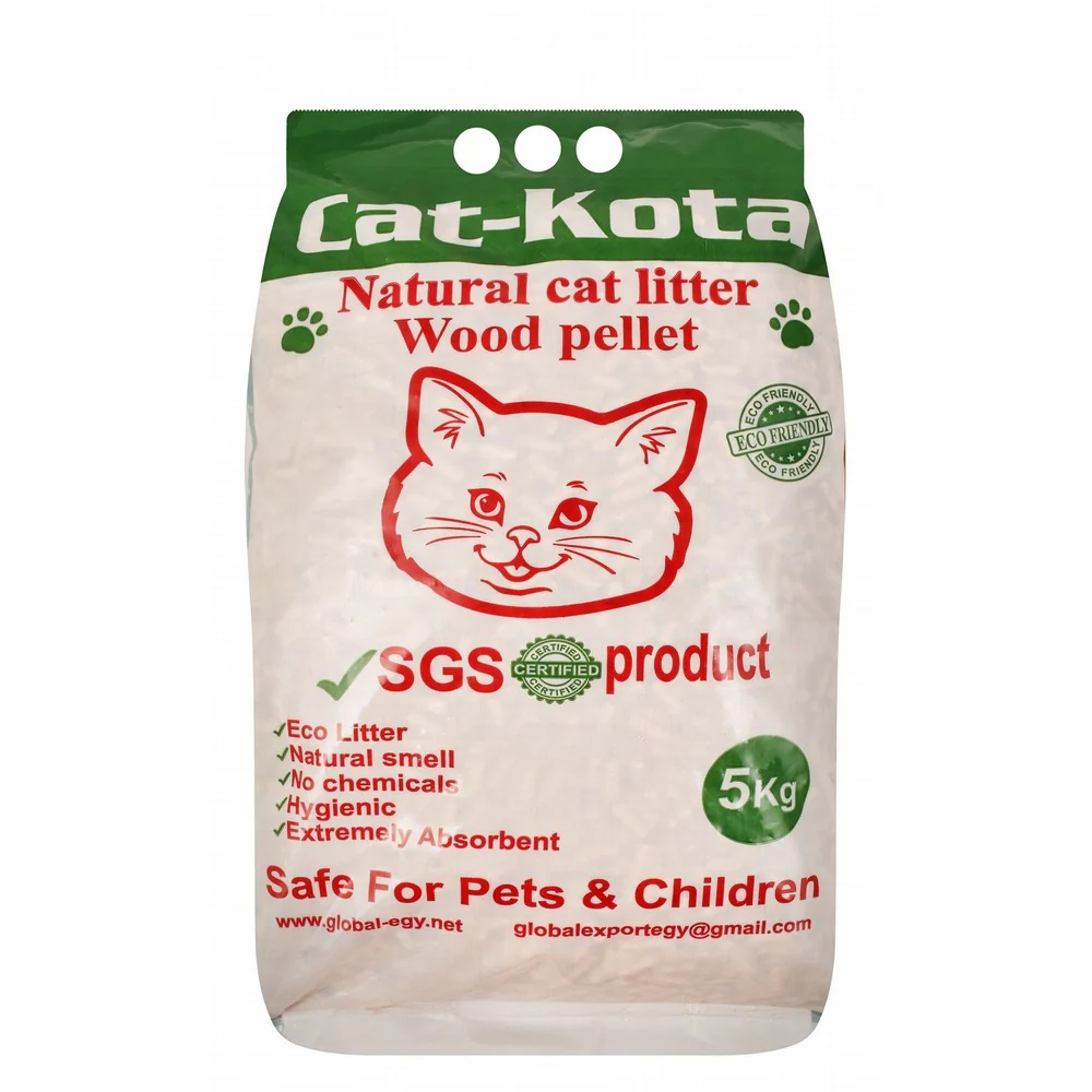 1_1775567785 Cat-Kota Natural Cat Litter - Wood Pellets - 10KG - الصورة 1
