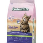 AnimaLife Adult Cats Dry Food Chicken and Fish - 1KG