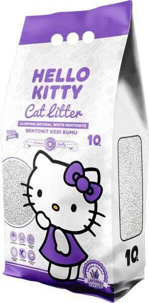 4741717963716 Hello Kitty Clumping Cat Litter - Lavender 10L - الصورة 1