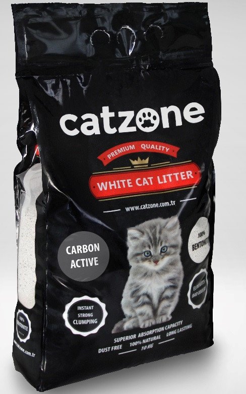57691587767269 CatZone Cat Litter Carbon Active 5 kg - الصورة 1