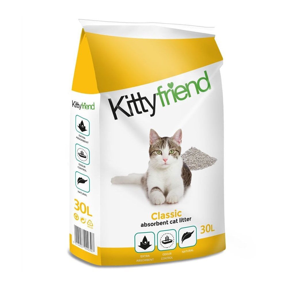 75751641743669 Sanicat Kitty Friend Non Clumping Cat Litter 30 L - الصورة 1
