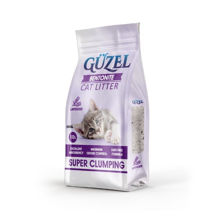 92421694634639 Guzel Super Clumping Cat Litter - Lavender 10L - الصورة 1