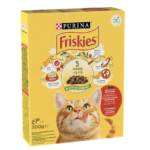 Friskies Adult Cat dry food with Beef, Chicken and Vegetables 300 gm